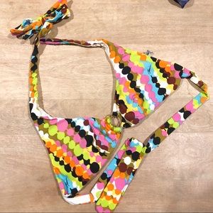 Trina Turk Multi-Color Dot Bikini